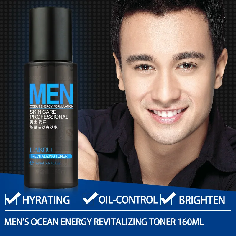 LAIKOU Men Moisture Replenishment Toner Face Toners Skin Care Refreshing Whitening Skin Acne Treatment Oil Control Beauty Face
LAIKOU Men Moisture Replenishment Toner Face Toners Skin Care Refreshing Whitening Skin Acne Treatment Oil Control Beauty Face