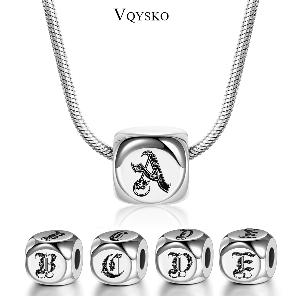 Four Sides Engraved Initial Alphabet Pendant Necklace For Women Girl Stainless Steel Snake Chain Jewelry Necklaces With Letters
Four Sides Engraved Initial Alphabet Pendant Necklace For Women Girl Stainless Steel Snake Chain Jewelry Necklaces With Letters