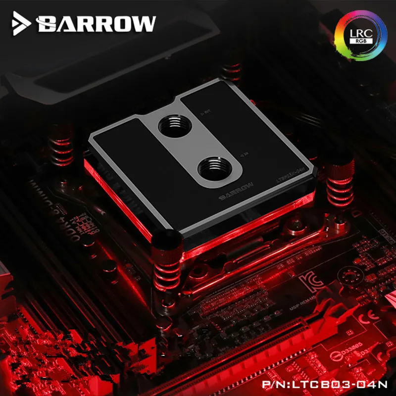 Barrow INTEL platform dedicated cooling 115X cold head Jet type micro-channel CPU water-cooled head Jane series LTCP03-04N
Barrow INTEL platform dedicated cooling 115X cold head Jet type micro-channel CPU water-cooled head Jane series LTCP03-04N