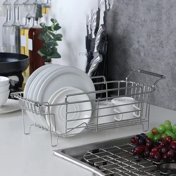 304 Stainless Steel Multifunctional Tableware Storage Rack Storage Organizer Dishes Drain Holder Iron Steel Dish Drying Rack for
304 Stainless Steel Multifunctional Tableware Storage Rack Storage Organizer Dishes Drain Holder Iron Steel Dish Drying Rack for