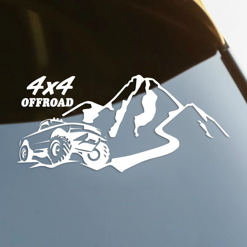 

4x4 Off Road Die-Cut Vinyl Decal Car Sticker Waterproof Auto Decors on Car Body Bumper Rear Window Laptop Choose Size #S60289