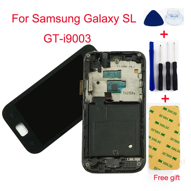 Black For Samsung Galaxy SL GT-i9003 I9003 LCD Touch Screen Digitizer LCD Display Panel Monitor Assembly With Frame Replacement
Black For Samsung Galaxy SL GT-i9003 I9003 LCD Touch Screen Digitizer LCD Display Panel Monitor Assembly With Frame Replacement
