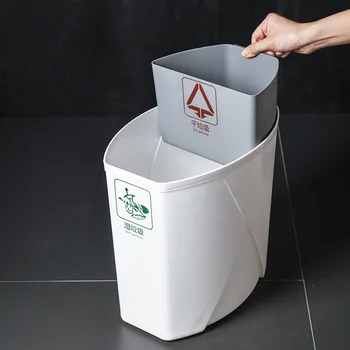 Creative Household Garbage Can Wet and Dry Compartmental Toilet Northern European-Style INS Living Room Kitchen Trash Can Office
Creative Household Garbage Can Wet and Dry Compartmental Toilet Northern European-Style INS Living Room Kitchen Trash Can Office