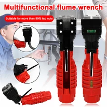 18 in 1 Faucet Wrench Multifunctional Double Head Sink Installer with Level Bubbles Magnet Flume Wrench Plumbing Tools
18 in 1 Faucet Wrench Multifunctional Double Head Sink Installer with Level Bubbles Magnet Flume Wrench Plumbing Tools