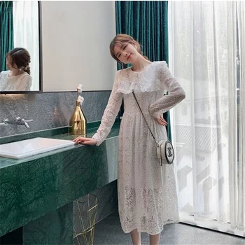 and winter long over-the-knee fairy bud silk dress is super sweet fairy sen is han edition bf build 2020 new wind 
and winter long over-the-knee fairy bud silk dress is super sweet fairy sen is han edition bf build 2020 new wind