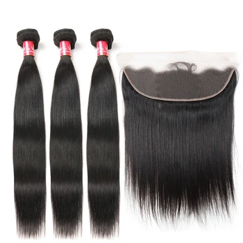 Brazilian Straight Hair Weave Bundles With Frontal Closure Mellow Human Hair 3 Bundles With Frontal 13x4 Remy Hair Extension
Brazilian Straight Hair Weave Bundles With Frontal Closure Mellow Human Hair 3 Bundles With Frontal 13x4 Remy Hair Extension