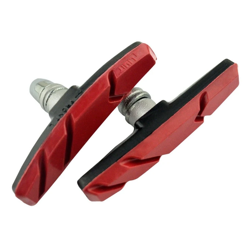 Bicycle Brake Mountain V-brake Pads with Mud Trough Silent Bicycle Brake Pads Road Bike Brake Rubber Sheets Replaceable 2PCS
Bicycle Brake Mountain V-brake Pads with Mud Trough Silent Bicycle Brake Pads Road Bike Brake Rubber Sheets Replaceable 2PCS