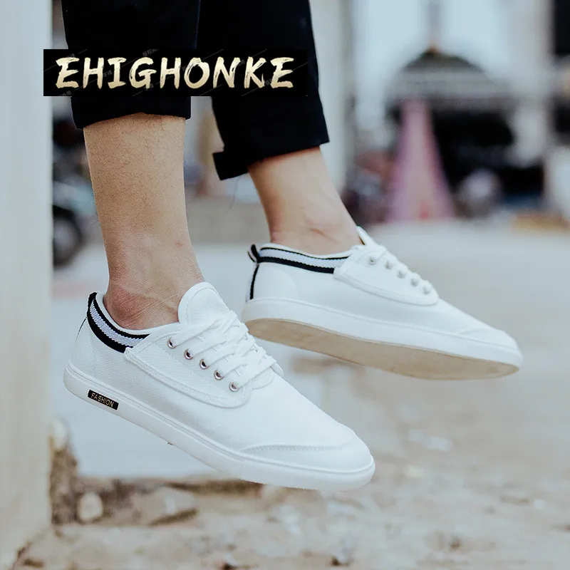Korean Fashion Trend Lace -up Sports Canvas Shoes Men 's Casual Running Sneakers White Size 44 Loafers Rubber Adult Faux Fur
Korean Fashion Trend Lace -up Sports Canvas Shoes Men 's Casual Running Sneakers White Size 44 Loafers Rubber Adult Faux Fur