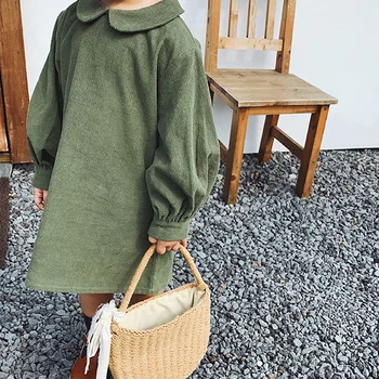Girl Dress 2020 Autumn Korean Children's Clothing New Girls Fashion Lantern Sleeves Cotton Princess Corduroy Dresses
Girl Dress 2020 Autumn Korean Children's Clothing New Girls Fashion Lantern Sleeves Cotton Princess Corduroy Dresses