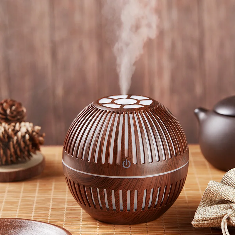 Portable Air Humidifier Ultrasonic Aroma Essential Oil Diffuser Wood Grain Humidification Aromatherapy Machine Mist Maker
Portable Air Humidifier Ultrasonic Aroma Essential Oil Diffuser Wood Grain Humidification Aromatherapy Machine Mist Maker