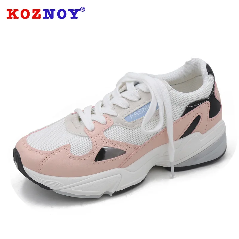 Koznoy Sneakers Women Spring Autumn Thick Bottom Dropshipping Fashion Breathable Increase Mixed Colors Leisure Women Shoes
Koznoy Sneakers Women Spring Autumn Thick Bottom Dropshipping Fashion Breathable Increase Mixed Colors Leisure Women Shoes