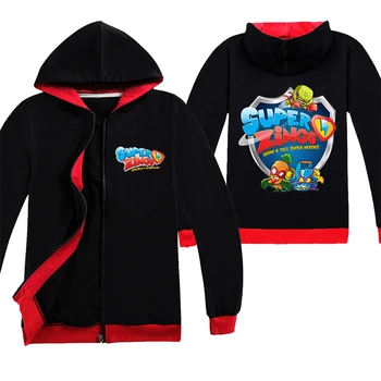 New Super Zings 2020 Children Clothes Black Zipper Coat Ryans World Cotton Sweatshirt Kid Girls Tops Tees Gormiti Boys Clothing
New Super Zings 2020 Children Clothes Black Zipper Coat Ryans World Cotton Sweatshirt Kid Girls Tops Tees Gormiti Boys Clothing