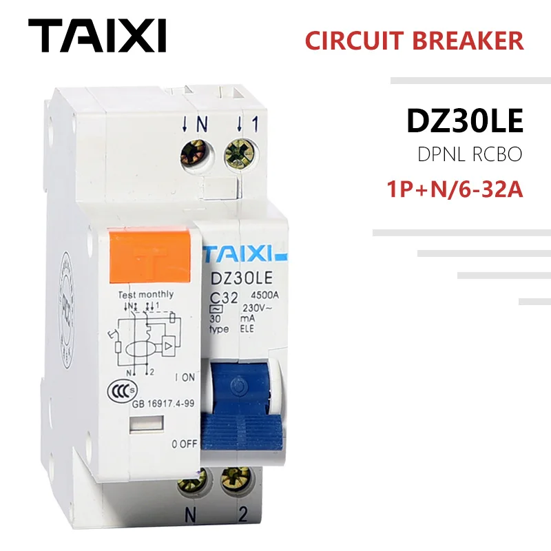 Circuit Breaker Mini DPNL MCB RCCB RCBO 1P 2P Household Power Protection 10A 16A 32A Residual Current Action
Circuit Breaker Mini DPNL MCB RCCB RCBO 1P 2P Household Power Protection 10A 16A 32A Residual Current Action