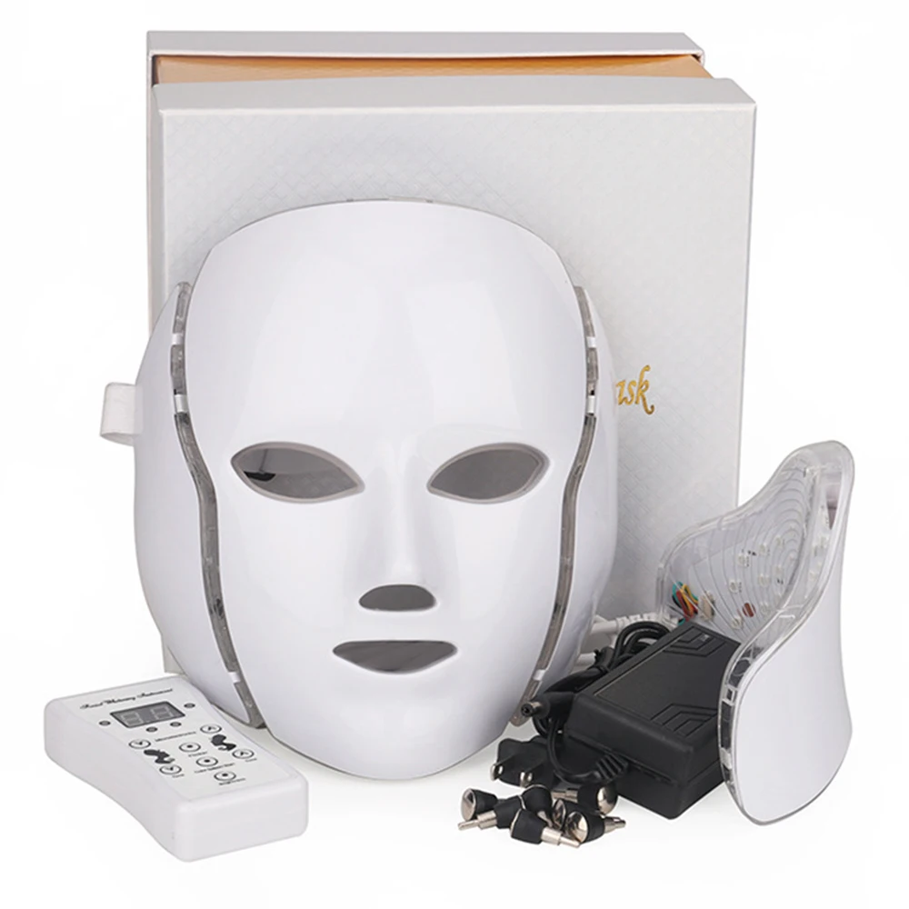 Original LED Face Mask 7 Colors Led Light Photon Therapy Mask Beauty Machine Proactive Whitening Skin Care Tools
Original LED Face Mask 7 Colors Led Light Photon Therapy Mask Beauty Machine Proactive Whitening Skin Care Tools