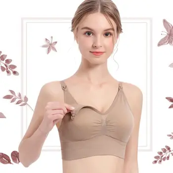 Hot Maternity Nursing Bras Pregnant Women Feeding Underwear Long Side Seamless Front Buckle Bras
Hot Maternity Nursing Bras Pregnant Women Feeding Underwear Long Side Seamless Front Buckle Bras