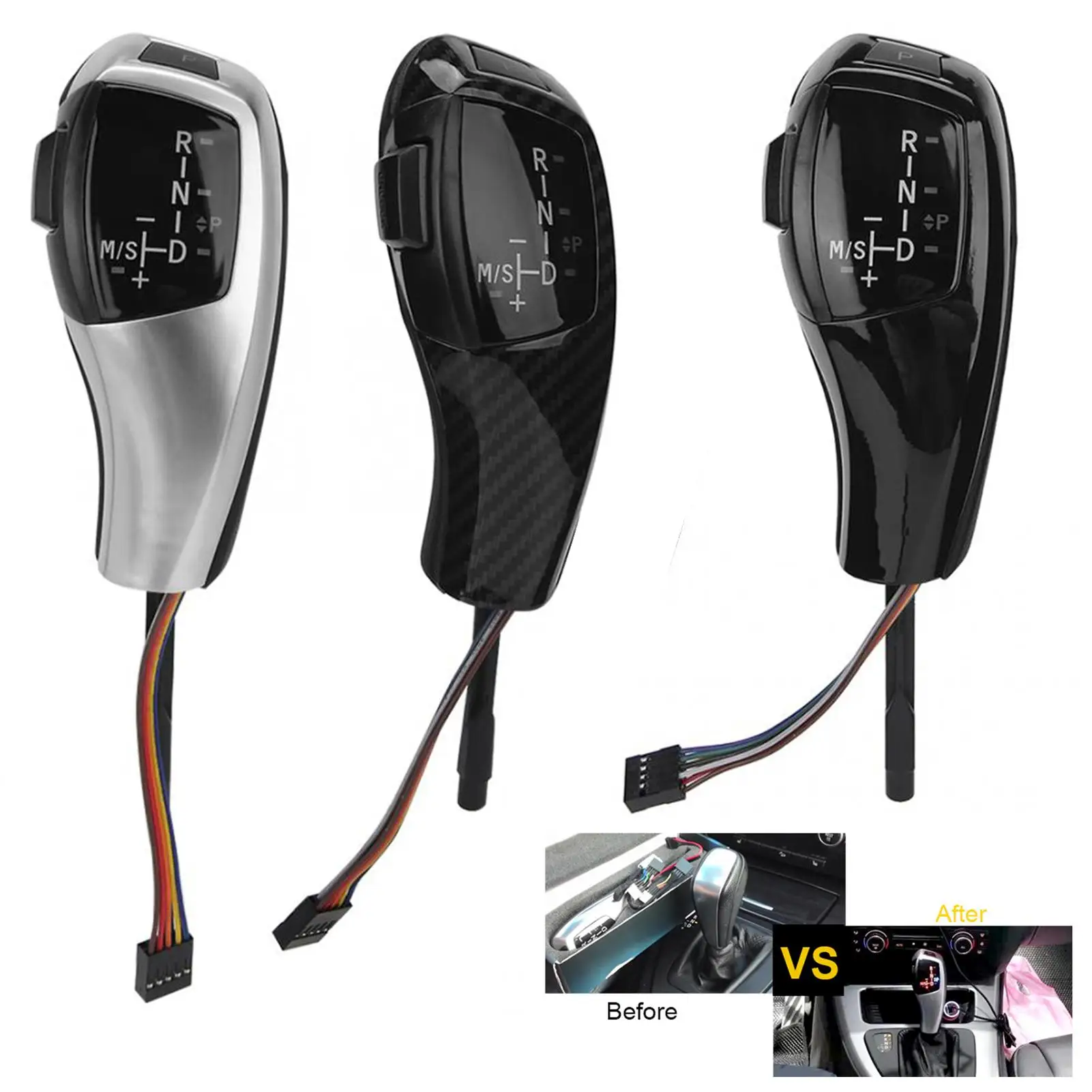 1pcs with LED Electronic Car Gear Shift Knob Gearbox Handle Retrofit Parts For BMW Series e46 e90 e60 e39 Car Accessories Parts
1pcs with LED Electronic Car Gear Shift Knob Gearbox Handle Retrofit Parts For BMW Series e46 e90 e60 e39 Car Accessories Parts