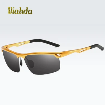 VIAHDA Polarized Sunglasses Mens/Women Polarized Sunglasses Outdoor Driving Classic Mirror Sun Glasses Men Metal Frame UV400 
VIAHDA Polarized Sunglasses Mens/Women Polarized Sunglasses Outdoor Driving Classic Mirror Sun Glasses Men Metal Frame UV400