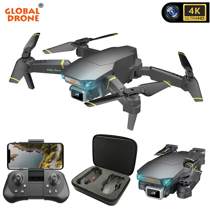 4K Drone with Adjustable HD Camera RC Helicopter Obstacle Sensing Selfie Drones Wifi FPV Dron Quadrocopter VS E68 XS816
4K Drone with Adjustable HD Camera RC Helicopter Obstacle Sensing Selfie Drones Wifi FPV Dron Quadrocopter VS E68 XS816