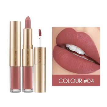 Makeup 2 in 1 Lipstick Lip Gloss Matte Waterproof Liquid Lipstick Long Lasting Moisture Red Lip 12 Colors Lips matte lipstick
Makeup 2 in 1 Lipstick Lip Gloss Matte Waterproof Liquid Lipstick Long Lasting Moisture Red Lip 12 Colors Lips matte lipstick