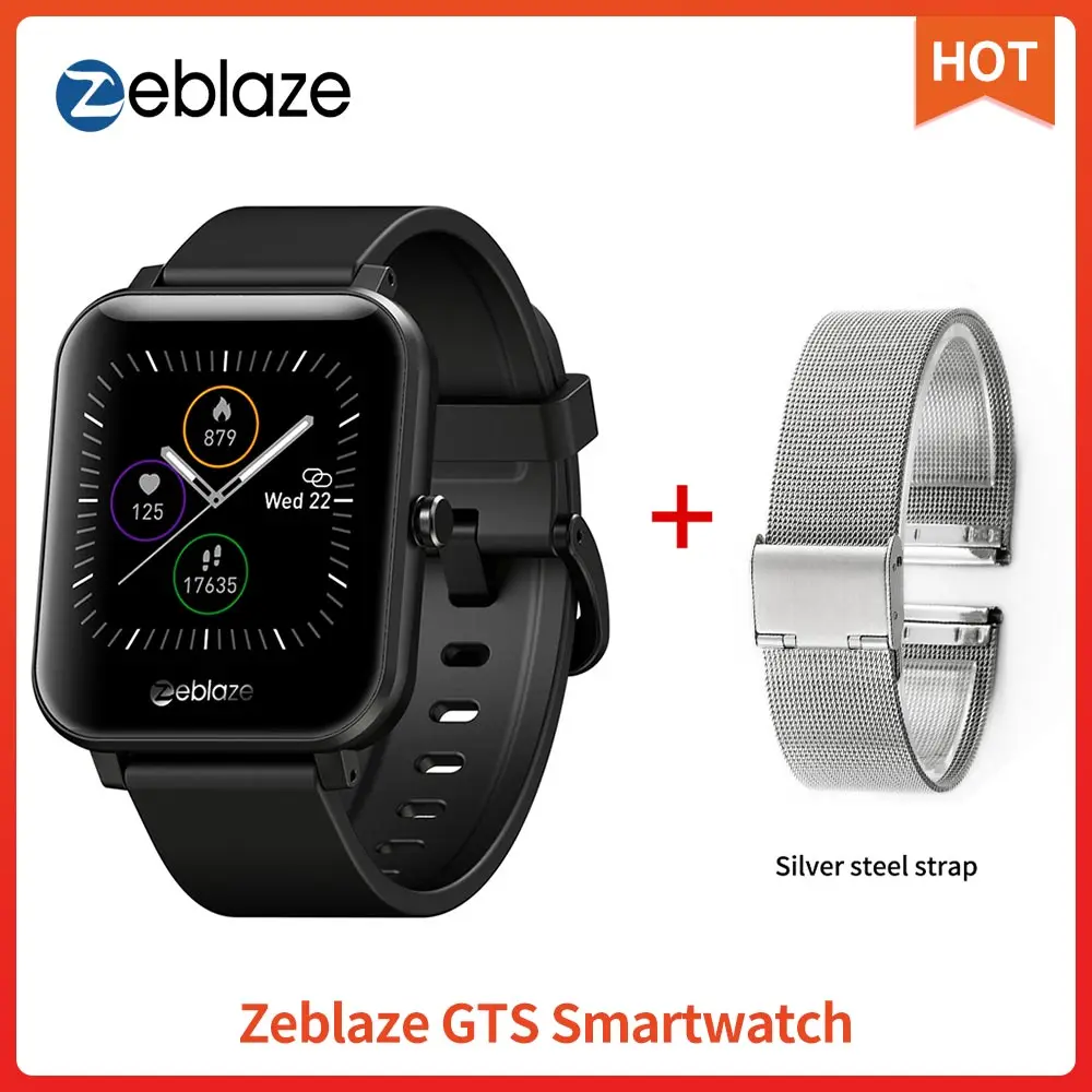 Zeblaze GTS Smart Watch Bluetooth Call 1.54 inch IPS IP67 Waterproof Heart Rate Monitor DIY Watchface Smartwatch
Zeblaze GTS Smart Watch Bluetooth Call 1.54 inch IPS IP67 Waterproof Heart Rate Monitor DIY Watchface Smartwatch