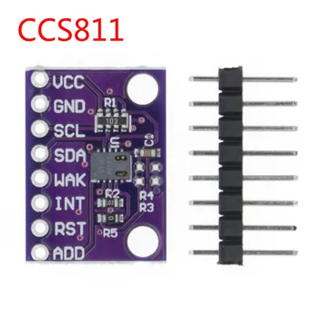 Gas CO2 Sensor Carbon Dioxide Detection Sensor Module CCS811 CO2 eCO2 TVOC Air Quality Detecting I2C Output CJMCU-811
Gas CO2 Sensor Carbon Dioxide Detection Sensor Module CCS811 CO2 eCO2 TVOC Air Quality Detecting I2C Output CJMCU-811