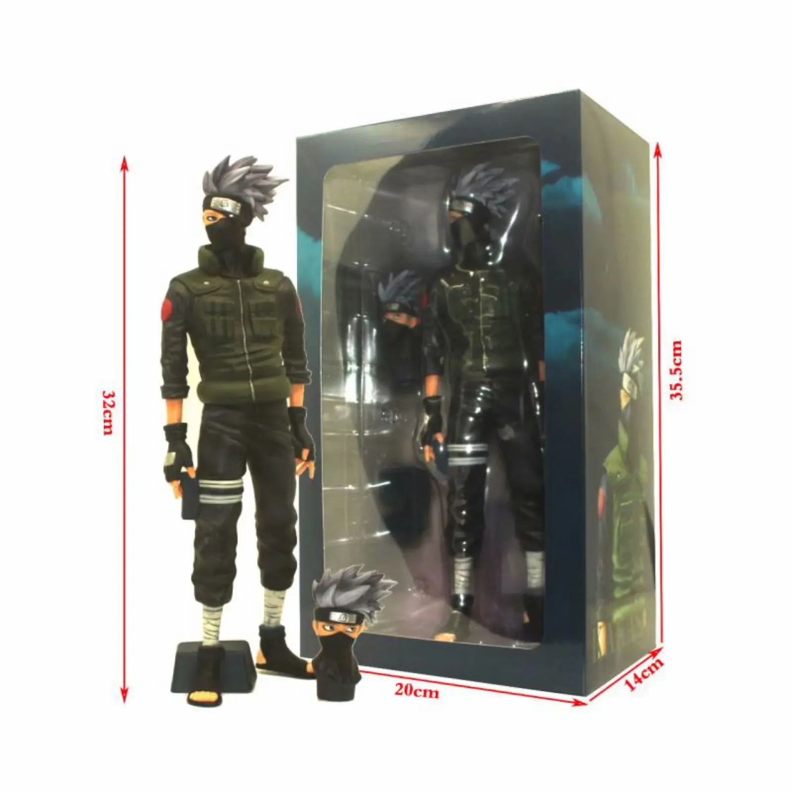 Naruto Ros Replaceable Plug Ultra Large Assemblage Large Size Hatake Kakashi Boxed Garage Kit Model
Naruto Ros Replaceable Plug Ultra Large Assemblage Large Size Hatake Kakashi Boxed Garage Kit Model