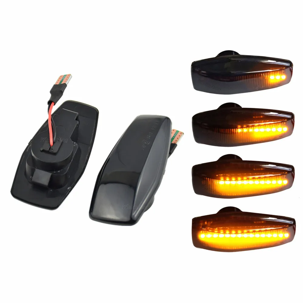 For Hyundai Elantra XD i10 Getz Sonata XG Tucson Terracan Coupe LED Dynamic Side Marker Sequential Turn Signal Light
For Hyundai Elantra XD i10 Getz Sonata XG Tucson Terracan Coupe LED Dynamic Side Marker Sequential Turn Signal Light