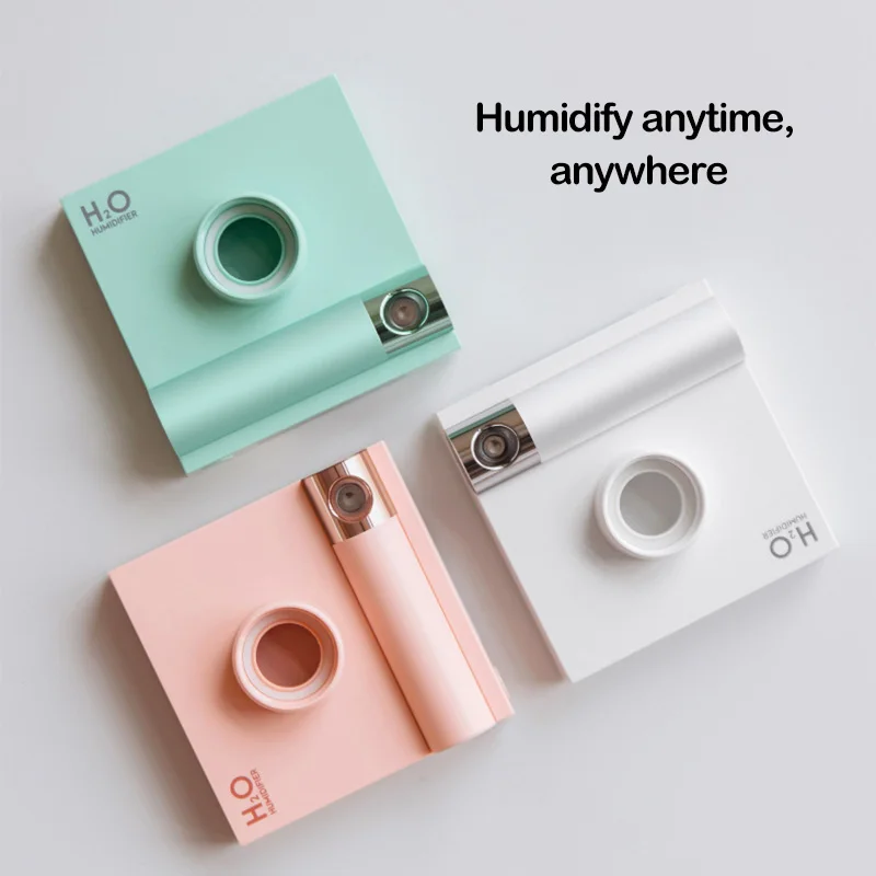 Portable Mini Humidifier USB Charging Desktop Ultrasonic Spray Aroma Diffuser Night Light Home Office Bedroom Mute Air Purifier
Portable Mini Humidifier USB Charging Desktop Ultrasonic Spray Aroma Diffuser Night Light Home Office Bedroom Mute Air Purifier