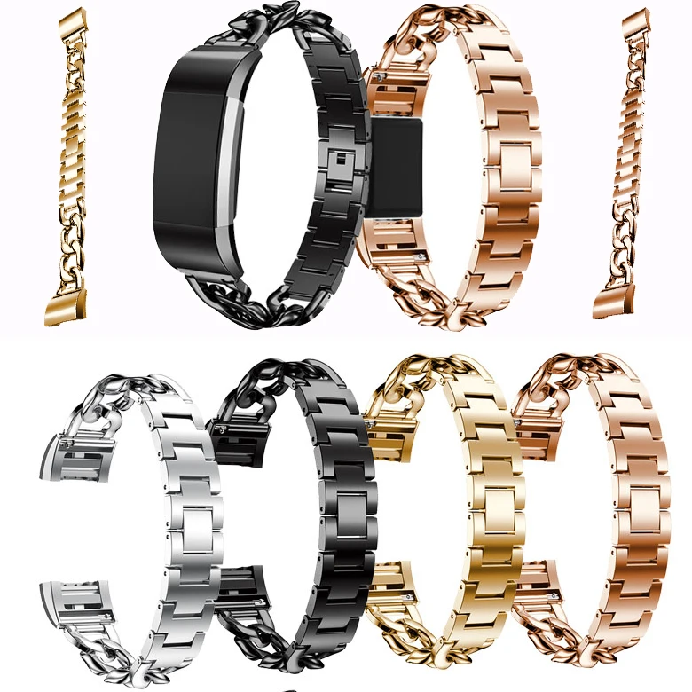 For Fitbit Charge 2 fashion classic Single row denim chain watch band for Fitbit Charge 2 fashion smart watch straps accessories 
For Fitbit Charge 2 fashion classic Single row denim chain watch band for Fitbit Charge 2 fashion smart watch straps accessories