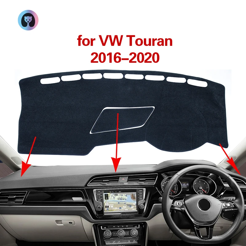 for Volkswagen VW Touran MK2 Anti-Slip Mat Dashboard Cover Pad Flannel Sunshade Dashmat Carpet Car Accessories 2016-2020 2017
for Volkswagen VW Touran MK2 Anti-Slip Mat Dashboard Cover Pad Flannel Sunshade Dashmat Carpet Car Accessories 2016-2020 2017