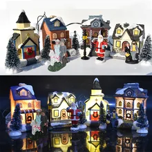 New Christmas Decorations Light-Emitting Cottage 10-Piece Small House Decoration Santa Claus Suits Gift Gift christmas decor
New Christmas Decorations Light-Emitting Cottage 10-Piece Small House Decoration Santa Claus Suits Gift Gift christmas decor