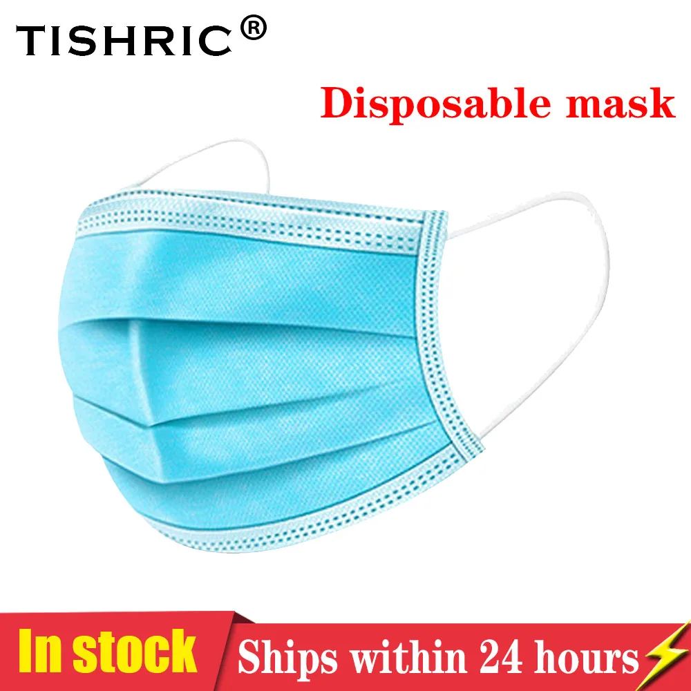 TISHRIC Disposable Mask Protection 3-Ply Nonwoven AntiHaze/Anti-fog Mouth Mask/Dust Mask For N95 Mask Protection Mask For Adult
TISHRIC Disposable Mask Protection 3-Ply Nonwoven AntiHaze/Anti-fog Mouth Mask/Dust Mask For N95 Mask Protection Mask For Adult