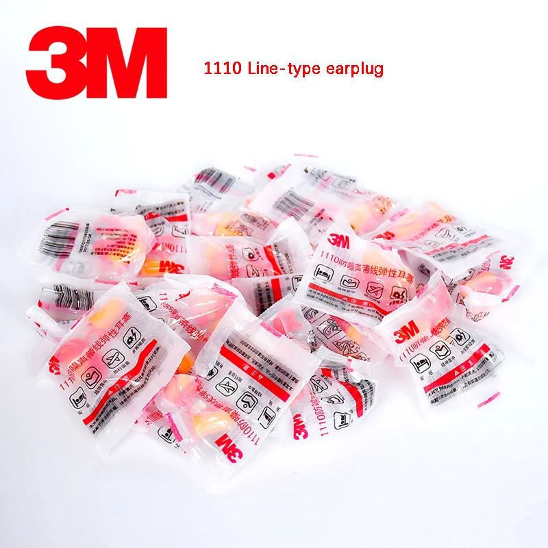 3M 1110 Earplugs Type Bullets with Lines Noise-canceling Headphones Authentic Security Anti-noise be Quiet Learn Bed Sleep
3M 1110 Earplugs Type Bullets with Lines Noise-canceling Headphones Authentic Security Anti-noise be Quiet Learn Bed Sleep