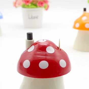Cute Mushroom Shape Toothpick Box Portable Automatic Toothpick Box Household Small Toothpick Box Random Color
Cute Mushroom Shape Toothpick Box Portable Automatic Toothpick Box Household Small Toothpick Box Random Color