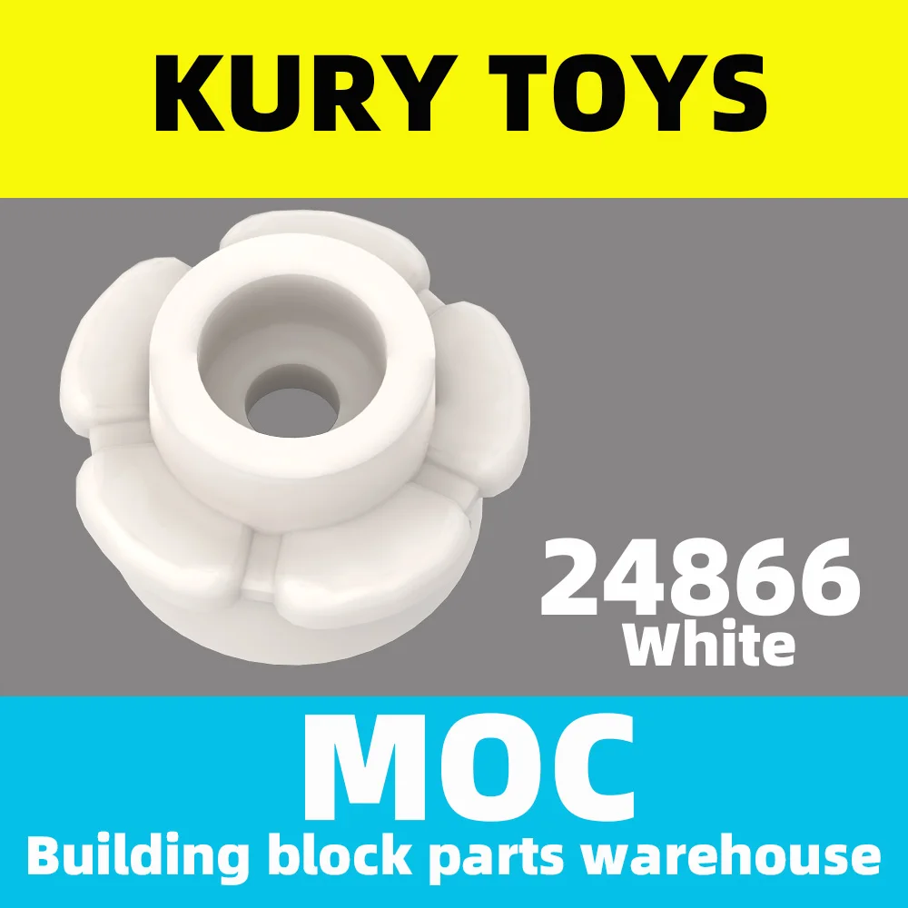 Kury Toys DIY MOC For 24866 Building block parts ForPlate, Round 1 x 1 with Flower Edge (5 Petals) For Round-Cut Plate
Kury Toys DIY MOC For 24866 Building block parts ForPlate, Round 1 x 1 with Flower Edge (5 Petals) For Round-Cut Plate