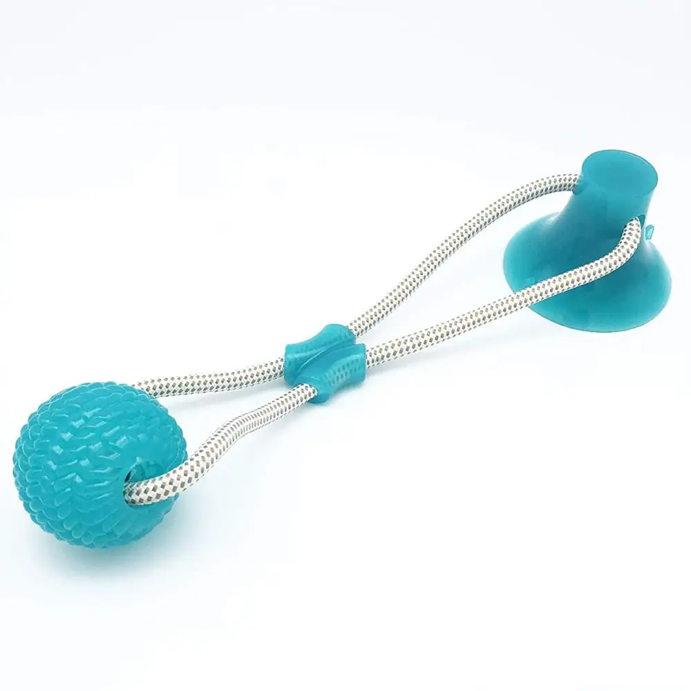 Interactive Fun Dog Toy Suction Cup Pet molar bite ball Push Toy Pet Tooth Cleaning/Chewing Suction Cup Dog Rope bite Ball Toy
Interactive Fun Dog Toy Suction Cup Pet molar bite ball Push Toy Pet Tooth Cleaning/Chewing Suction Cup Dog Rope bite Ball Toy