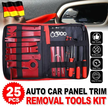 25Pcs Car Panel Removal Tool Car Audio Removal Installer Pry Kit Repair Hand Tool Vehicle Stereo Disassembly Tool Kit
25Pcs Car Panel Removal Tool Car Audio Removal Installer Pry Kit Repair Hand Tool Vehicle Stereo Disassembly Tool Kit