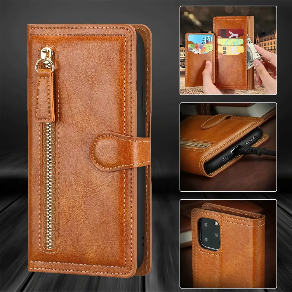 Leather Flip Wallet Case For Apple iPhone 11 Pro Max Xr Xs 7 8 6 Plus Magnetic Shockproof Zipper Stand Phone Cover Apple Series
Leather Flip Wallet Case For Apple iPhone 11 Pro Max Xr Xs 7 8 6 Plus Magnetic Shockproof Zipper Stand Phone Cover Apple Series