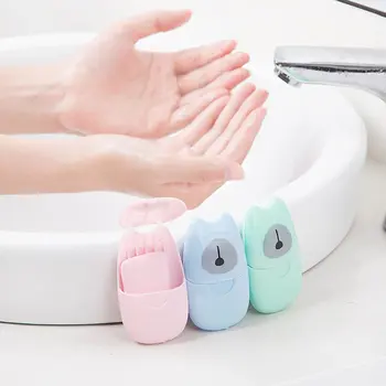 50 pcs Travel Disposable Soap Tablets Boxed Toilet Paper Portable Hand Sanitizer Small Soap Tablets Mini Soap Paper
50 pcs Travel Disposable Soap Tablets Boxed Toilet Paper Portable Hand Sanitizer Small Soap Tablets Mini Soap Paper