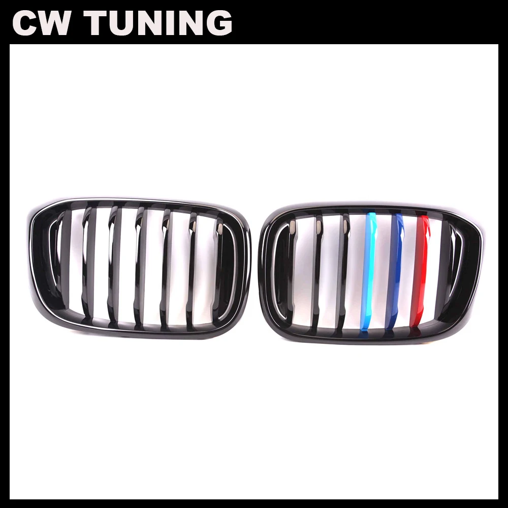 1Pair G01 G02 M Color Front Kidney Grille for BMW New X3 X4 Series 1-slat Replacement Bumper Racing Grills 2018 2019 xDrive20i
1Pair G01 G02 M Color Front Kidney Grille for BMW New X3 X4 Series 1-slat Replacement Bumper Racing Grills 2018 2019 xDrive20i