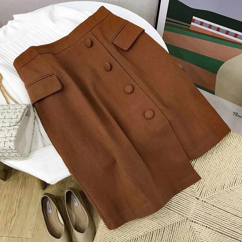 Special Offer Women's Dress Processing Autumn High-waisted Solid Color Skirt Simple Irregular Medium-length Dress 10.25
Special Offer Women's Dress Processing Autumn High-waisted Solid Color Skirt Simple Irregular Medium-length Dress 10.25
