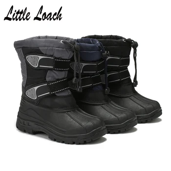 Kids Snow Boots For Boys Girls Rubber Platform Winter Shoes Mid-Calf Plush Warm-keeping Water-resistant Botas Size 28-33 Boots
Kids Snow Boots For Boys Girls Rubber Platform Winter Shoes Mid-Calf Plush Warm-keeping Water-resistant Botas Size 28-33 Boots