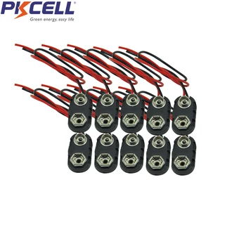 10 Pc I Type 9V Battery Case Box Holder holder Line length 15CM Clip Connectors Buckle Cable
10 Pc I Type 9V Battery Case Box Holder holder Line length 15CM Clip Connectors Buckle Cable
