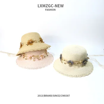Korean-style New Style Children Summer Hat Man-made Diamond Chiffon Lace Straw Hat Baby Outdoor Sunshade Sun-resistant Sun Hat
Korean-style New Style Children Summer Hat Man-made Diamond Chiffon Lace Straw Hat Baby Outdoor Sunshade Sun-resistant Sun Hat