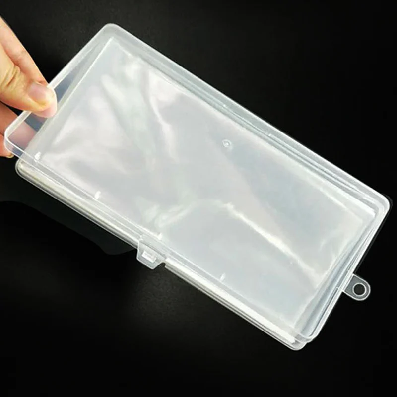 100Pcs Portable Plastic Box Transparent Coin Album Storage Bags PVC Page Banknotes Holder 17.5*8.5cm Paper Money Protective Bag
100Pcs Portable Plastic Box Transparent Coin Album Storage Bags PVC Page Banknotes Holder 17.5*8.5cm Paper Money Protective Bag