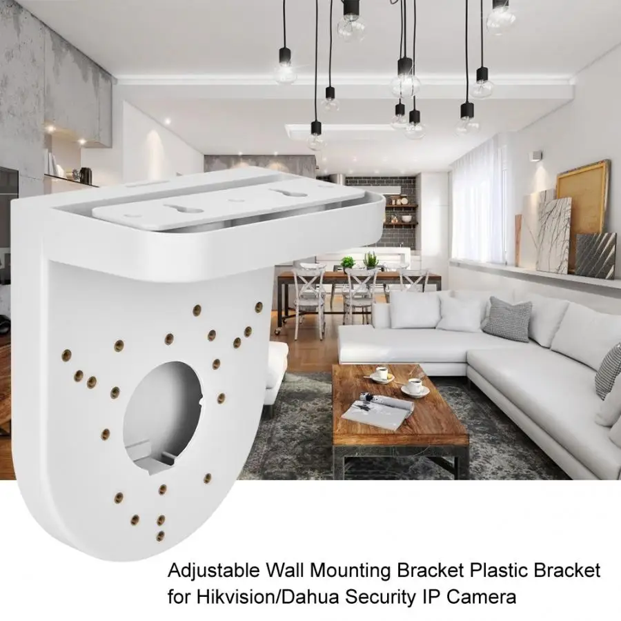 Camera Support Adjustable Wall Mounting Bracket Plastic Bracket for /Dahua Security IP Camera for home
Camera Support Adjustable Wall Mounting Bracket Plastic Bracket for /Dahua Security IP Camera for home