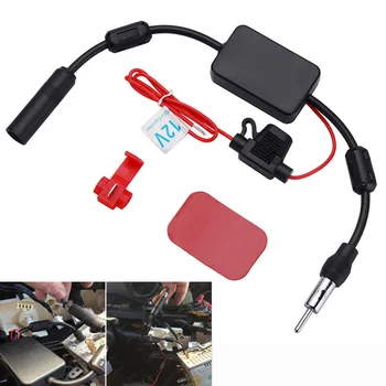 Car Radio Antenna M & AM Amplifier Signal Booster Automatic Stereo Car Aerials FM AM Radio Signal Amp Amplifier Waterproof
Car Radio Antenna M & AM Amplifier Signal Booster Automatic Stereo Car Aerials FM AM Radio Signal Amp Amplifier Waterproof