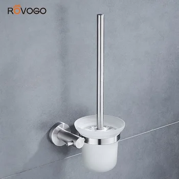 ROVOGO Stainless Steel Toilet Brush Holder Wall Mounted, Toilet Brush Stand Toilet Brush Rack with Frosted Glass
ROVOGO Stainless Steel Toilet Brush Holder Wall Mounted, Toilet Brush Stand Toilet Brush Rack with Frosted Glass
