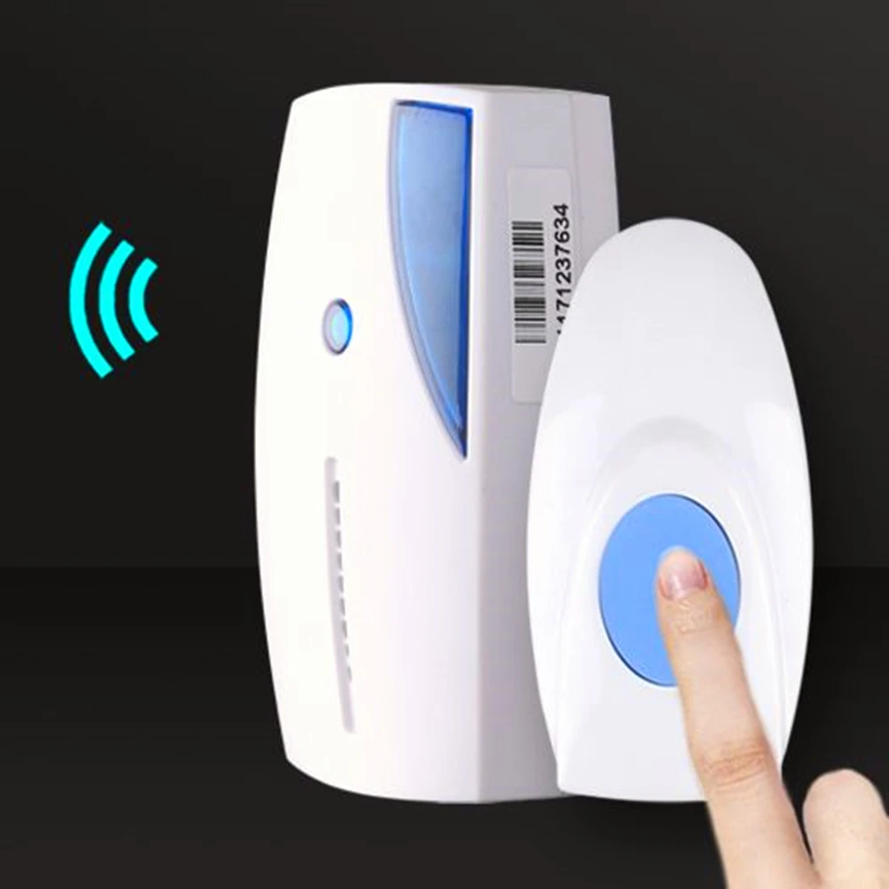 300 Meter Wireless Doorbell Smart Battery Powered Remote Control 36 Tune Songs Home Security High Quality Timbre | Обустройство дома