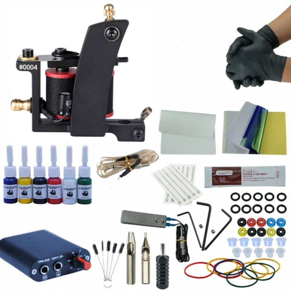 Rotary Tatoo Machine Set Kit Complete Professional Tattoo Needles Cord Grip For Permanent Makeup Kit
Rotary Tatoo Machine Set Kit Complete Professional Tattoo Needles Cord Grip For Permanent Makeup Kit